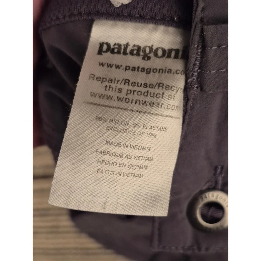 Patagonia Shorts Mens 32 Gray Hiking Outdoor Stretch Nylon